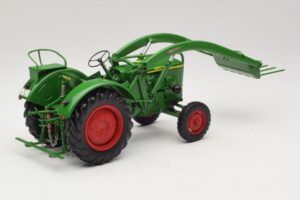 Deutz F2L 514 Traktor Frontlader Grün Minichamps 1:18 109144071 Metall — Bild 2 von 6