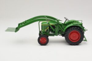 Deutz F2L 514 Traktor Frontlader Grün Minichamps 1:18 109144071 Metall — Bild 3 von 6