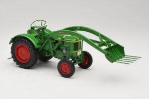 Deutz F2L 514 Traktor Frontlader Grün Minichamps 1:18 109144071 Metall — Bild 4 von 6