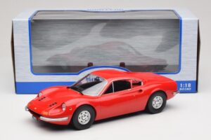 Ferrari Dino 246 GT Rot MCG 1:18 MCG18359 Metall — Bild 6 von 6