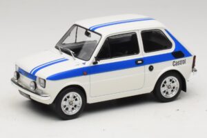 Fiat 126 Castrol Livery Weiß Blau MCG 1:18 Fiat 126 Castrol Livery Weiß Blau MCG 1:18 MCG18666 Metall