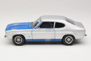 Ford Capri RS2600 Mk1 Silver Blue Minichamps 1:18 150089072 Metall — Bild 3 von 6