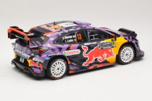Ford Puma Rally1 #13 G. Munster / L. Louka Rally Monte Carlo 2025 IXO 1:18 18RMC231B Metall — Bild 2 von 6