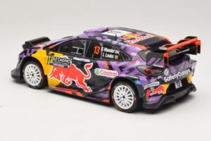 Ford Puma Rally1 #13 G. Munster / L. Louka Rally Monte Carlo 2025 IXO 1:18 18RMC231B Metall — Bild 5 von 6