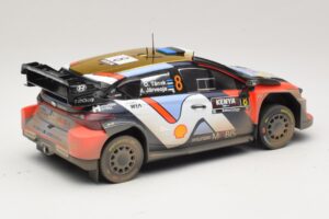 Hyundai i20 N Rally1 #8 O. Tanak / M. Jarveoja Safari Rally Kenya 2025 IXO 1:18 18RMC247A Metall — Bild 2 von 6