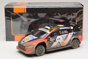 Hyundai i20 N Rally1 #8 O. Tanak / M. Jarveoja Safari Rally Kenya 2025 IXO 1:18 18RMC247A Metall — Bild 6 von 6