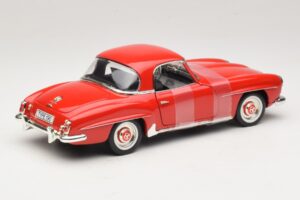 Mercedes 190 SL W121 Coupé Rot ERTL 1:18 7465 Metall — Bild 2 von 6