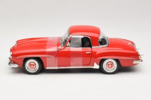 Mercedes 190 SL W121 Coupé Rot ERTL 1:18 7465 Metall — Bild 3 von 6