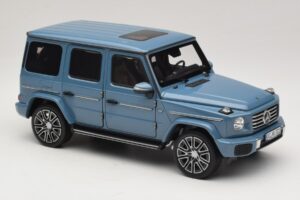 Mercedes G-Class W465 Vintage Blue Norev 1:18 183034 Metall — Bild 4 von 6