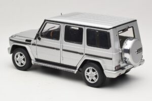 Mercedes G500 W463 LWB Händler Edition Silber AUTOart 1:18 B66962142 Metall — Bild 7 von 8