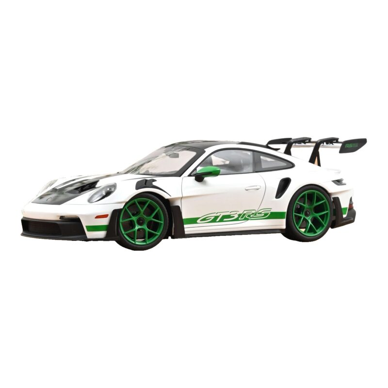 Porsche 911 992 GT3 RS Tribute to Carrera RS Weiß Python Green Norev 1:12 127535 Metall