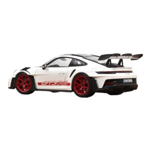 Porsche 911 992 GT3 RS Weissach Package Weiß Pyro Red Norev 1:18 187373 Metall — Bild 3 von 3