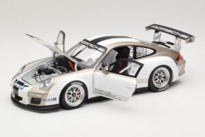 Porsche 911 997 GT3 Cup Weiß Mit Streifen 2008 Minichamps 1:18 WAP0210130C Metall — Bild 2 von 8