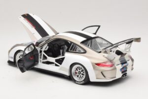 Porsche 911 997 GT3 Cup Weiß Mit Streifen 2008 Minichamps 1:18 WAP0210130C Metall — Bild 5 von 8