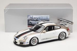 Porsche 911 997 GT3 Cup Weiß Mit Streifen 2008 Minichamps 1:18 WAP0210130C Metall — Bild 8 von 8