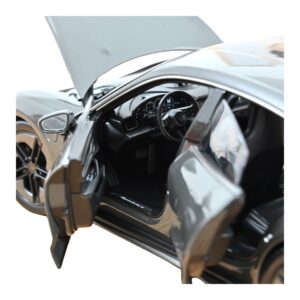 Porsche Taycan Turbo S Slate Grey Neo Norev 1:18 187654 Metall — Bild 4 von 5