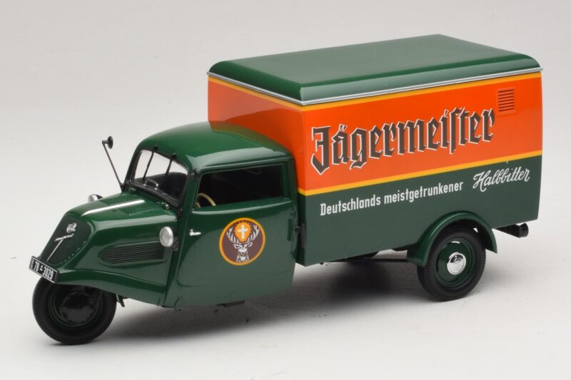 Tempo Hanseat Transporter Jägermeister Minichamps 1:18 150099044 Metall