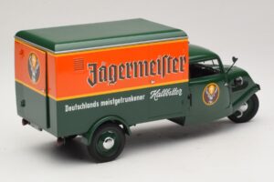 Tempo Hanseat Transporter Jägermeister Minichamps 1:18 150099044 Metall — Bild 3 von 8
