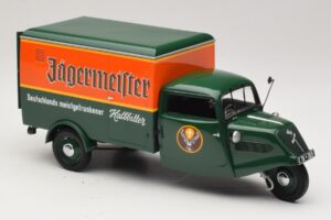 Tempo Hanseat Transporter Jägermeister Minichamps 1:18 150099044 Metall — Bild 6 von 8