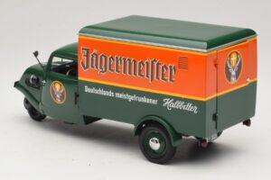 Tempo Hanseat Transporter Jägermeister Minichamps 1:18 150099044 Metall — Bild 7 von 8