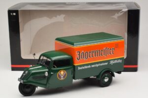 Tempo Hanseat Transporter Jägermeister Minichamps 1:18 150099044 Metall — Bild 8 von 8