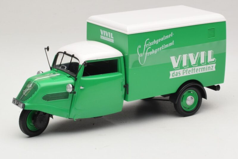 Tempo Hanseat Transporter Vivil Grün Minichamps 1:18 150099043 Metall