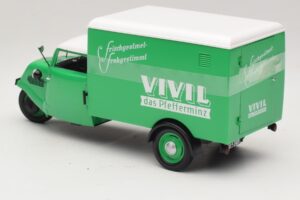 Tempo Hanseat Transporter Vivil Grün Minichamps 1:18 150099043 Metall — Bild 5 von 6