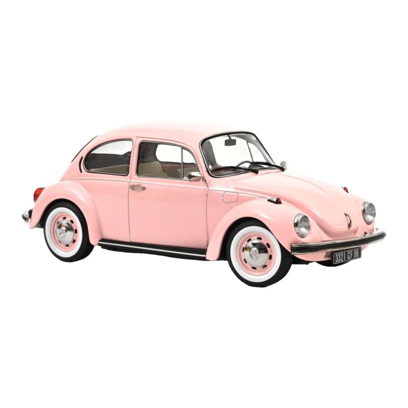 Volkswagen 1303 Pastel Pink New Baby Gift Norev 1:18 188677 Metall