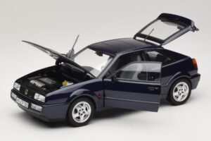 Volkswagen Corrado VR6 Aqua Blue Metallic Limitierte Auflage Norev 1:18 188660 Metall — Bild 2 von 8