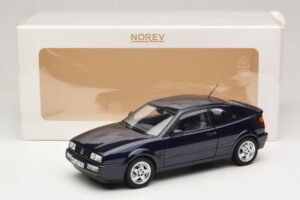 Volkswagen Corrado VR6 Aqua Blue Metallic Limitierte Auflage Norev 1:18 188660 Metall — Bild 8 von 8