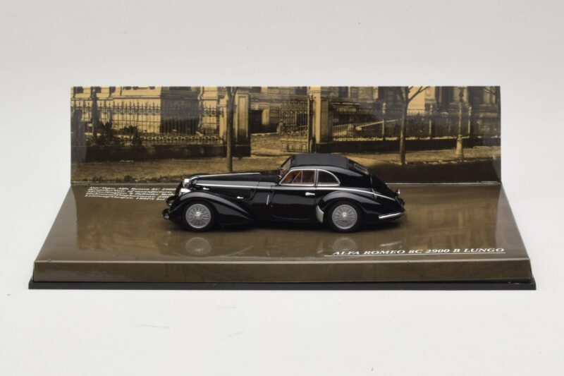 Alfa Romeo 8C 2900B Lungo Schwarz Minichamps 1:43 436120421 Metall