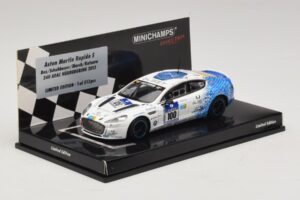 Aston Martin Rapide S #100 Bez / Schubauer 24 Hours of Nurburgring 2013 Minichamps 1:43 437131300 Metall — Bild 2 von 5