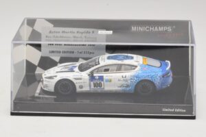 Aston Martin Rapide S #100 Bez / Schubauer 24 Hours of Nurburgring 2013 Minichamps 1:43 437131300 Metall — Bild 4 von 5
