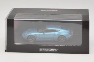 Aston Martin V12 Zagato Alba Blue Minichamps 1:43 437137222 Metall — Bild 5 von 5