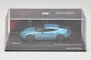 Aston Martin V12 Zagato Alba Blue Minichamps 1:43 437137222 Metall — Bild 4 von 5