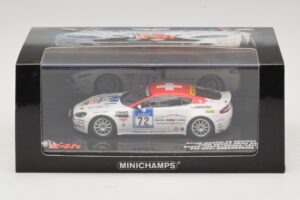 Aston Martin V8 Vantage #72 24 Hours of Nurburgring 2009 Minichamps 1:43 437091372 Metall — Bild 5 von 5