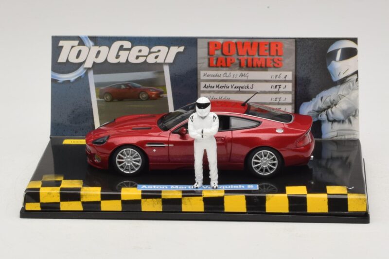 Aston Martin Vanquish S Rot Top Gear Mit Figur Minichamps 1:43 Aston Martin Vanquish S Rot Top Gear Mit Figur Minichamps 1:43 519431372 Metall