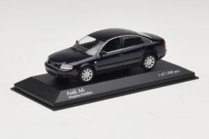 Audi A6 C5 Blau Metallic Minichamps 1:43 430010201 Metall — Bild 2 von 4