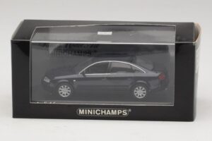 Audi A6 C5 Blau Metallic Minichamps 1:43 430010201 Metall — Bild 4 von 4
