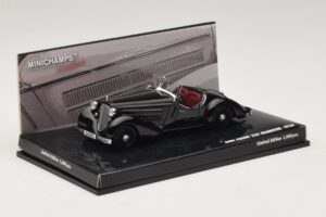 Audi Front 225 Roadster Schwarz Minichamps 1:43 437019131 Metall — Bild 2 von 5