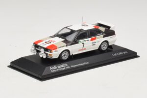 Audi Quattro #7 M. Mouton / F. Pons Pikes Peak International Hill Climb 1984 Minichamps 1:43 AUDI014 Metall — Bild 2 von 4