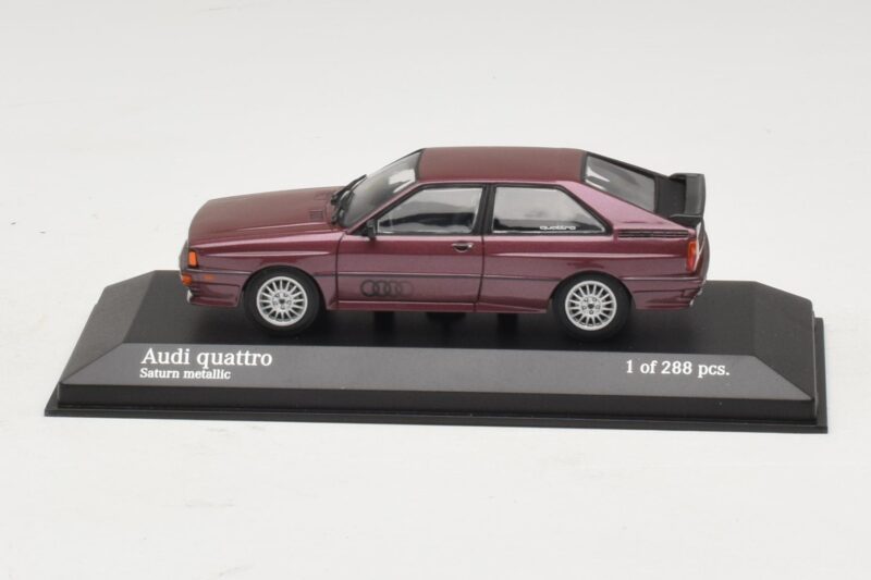Audi Quattro Braun Metallic Minichamps 1:43 430019429 Metall