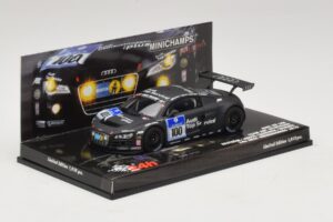 Audi R8 LMS GT3 #100 M. Ekstrom / O. Jarvis Abt Sportsline 24 Hours of Nurburgring 2010 Minichamps 1:43 437101900 Metall — Bild 2 von 5