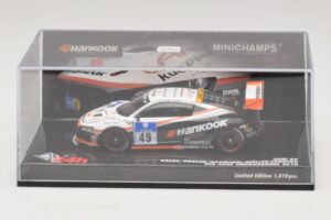 Audi R8 LMS GT3 #49 Krebs / Vogler Hankook 24 Hours of Nurburgring 2010 Minichamps 1:43 437101949 Metall — Bild 4 von 5