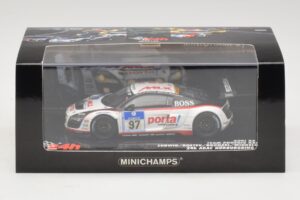 Audi R8 LMS GT3 #97 Phoenix Racing 24 Hours of Nurburgring 2010 Minichamps 1:43 437101997 Metall — Bild 5 von 5
