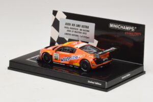 Audi R8 LMS Ultra #100 MS Racing Patel / Dobitsch ADAC GT Masters 2013 Minichamps 1:43 437130100 Metall — Bild 3 von 5