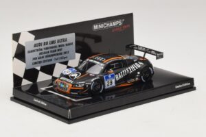 Audi R8 LMS Ultra #29 Team WRT Sandstorm L. Vanthoor 24 Hours of Nurburgring 2013 Minichamps 1:43 437130129 Metall — Bild 2 von 5