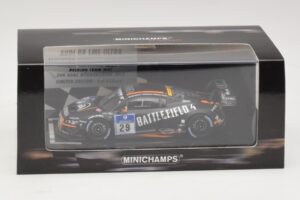 Audi R8 LMS Ultra #29 Team WRT Sandstorm L. Vanthoor 24 Hours of Nurburgring 2013 Minichamps 1:43 437130129 Metall — Bild 5 von 5