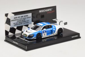 Audi R8 LMS Ultra #4 Phoenix Racing Ammermuller / H-J. Stuck 24 Hours of Nurburgring 2013 Minichamps 1:43 437131304 Metall — Bild 2 von 5