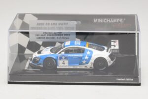 Audi R8 LMS Ultra #4 Phoenix Racing Ammermuller / H-J. Stuck 24 Hours of Nurburgring 2013 Minichamps 1:43 437131304 Metall — Bild 4 von 5